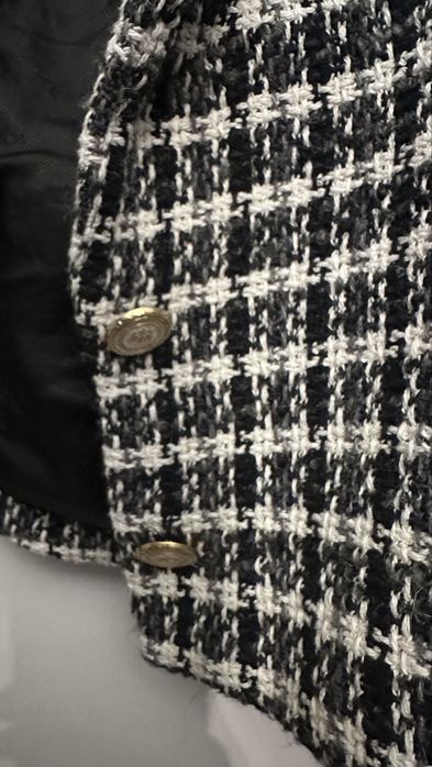 Късо сако букле Zara размер
