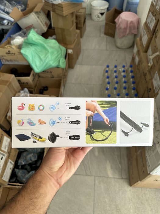 Продается детский маленький надувной бассейн, матрас, черепаха и насос