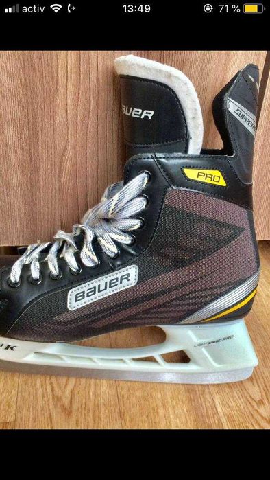 Коньки Bauer, 47 размер + сумка