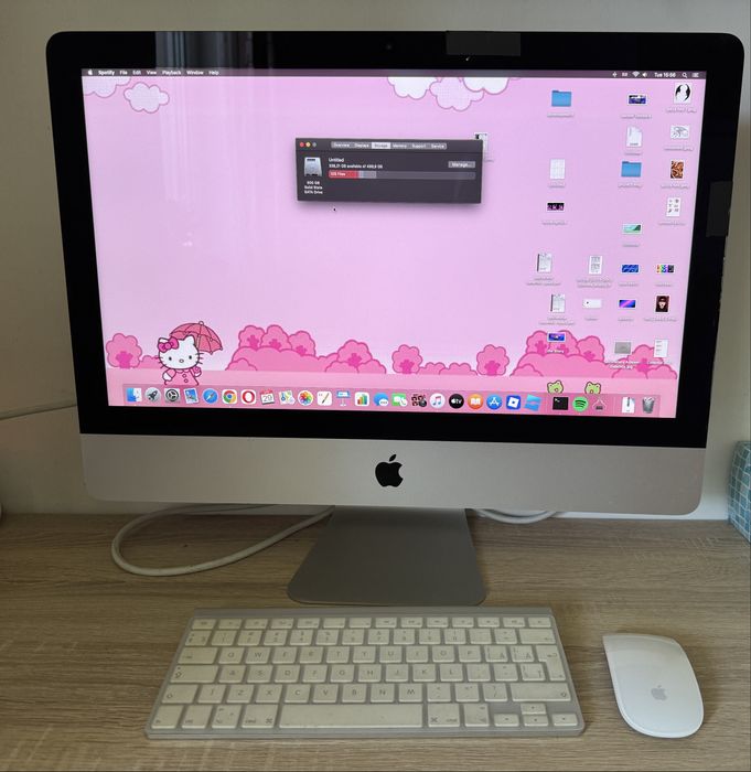 Imac 21.5 late 2013, i5 2,7 GHz, Ram 8GB, Ssd 512GB