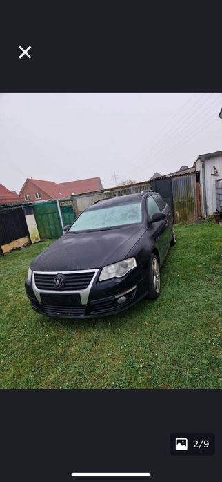 Capota vw Passat B6 neagra LC9X Bleumarin moka brown