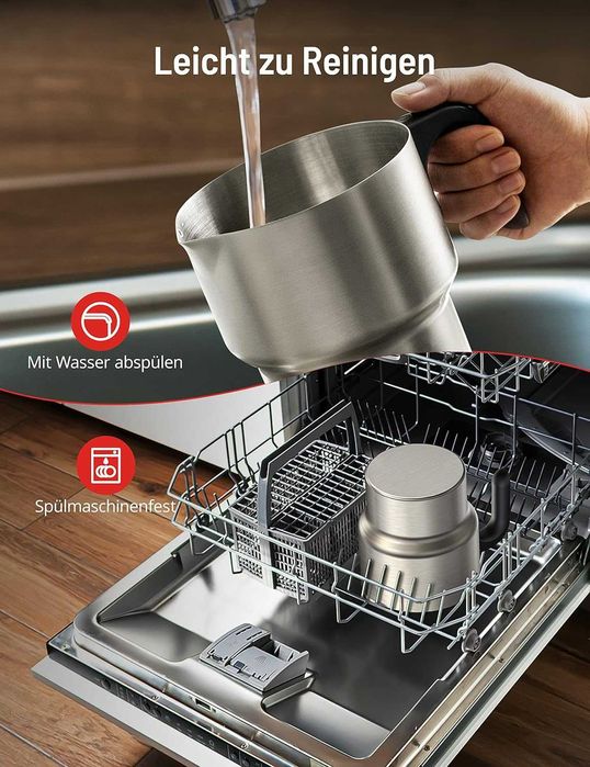 Paris Rhône Електрически индукционен пенообразувател за мляко