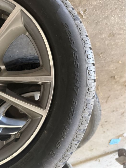 Set jante r17 bmw cauciucuri noi
