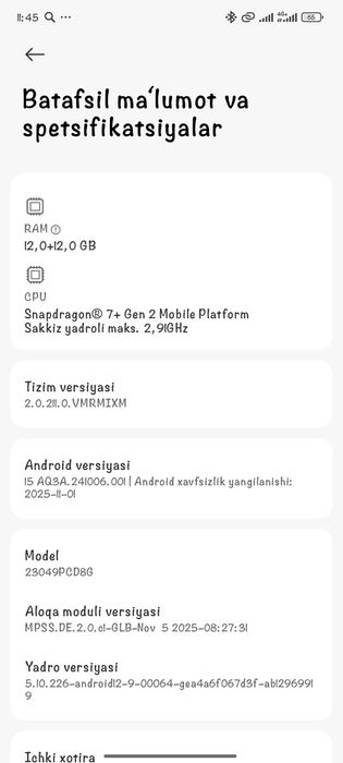 Poco ф5    5ж 256-12+12