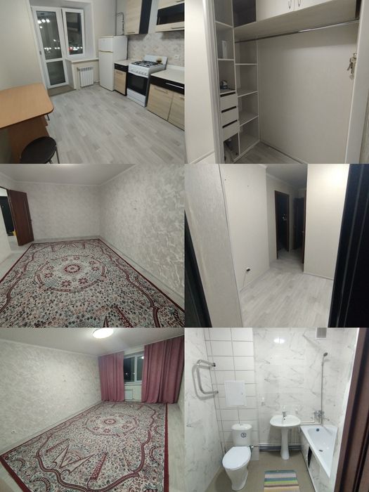 Сдам 1-ком квартиру в мкр Кунай