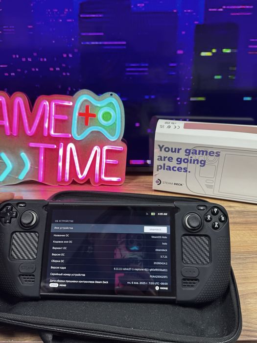 Steam Deck LCD  с гарантией на месяц