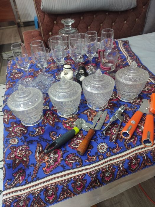 Фужеры и посуды для дома