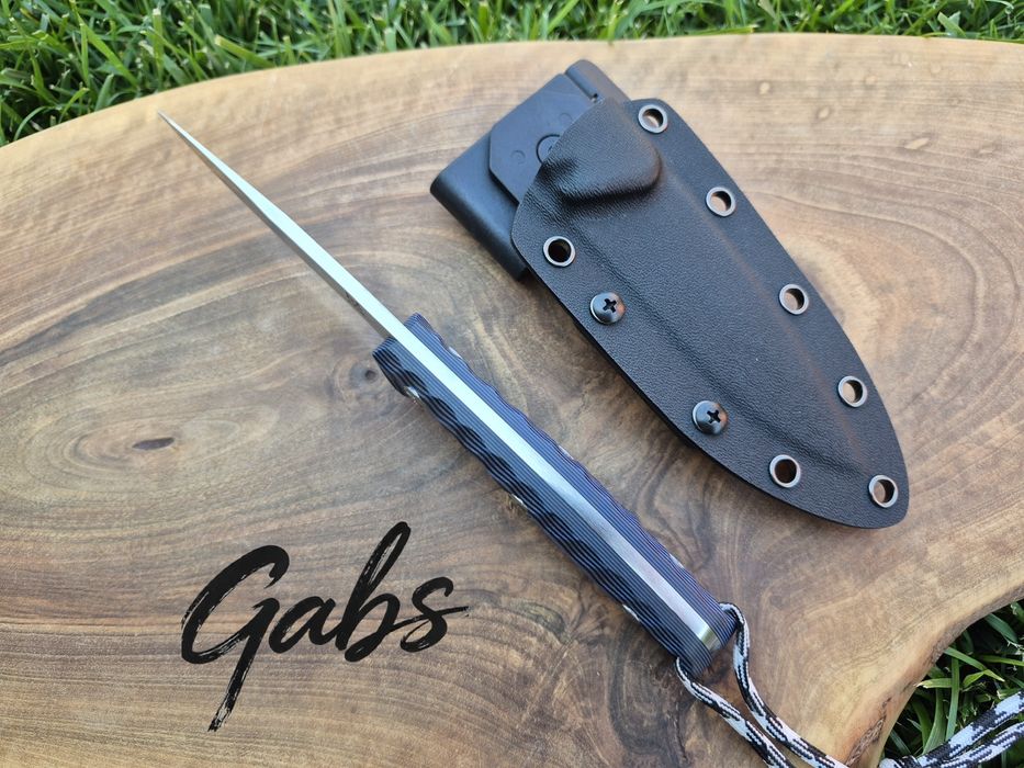 Нож с фиксирано острие FOX Knives FX529,фултанг с тактическа кания