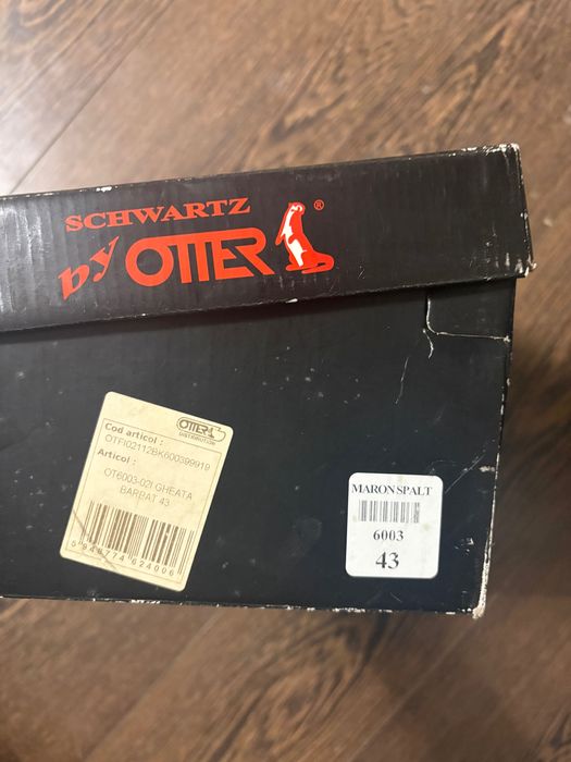 Ghete barbati Otter schwartz