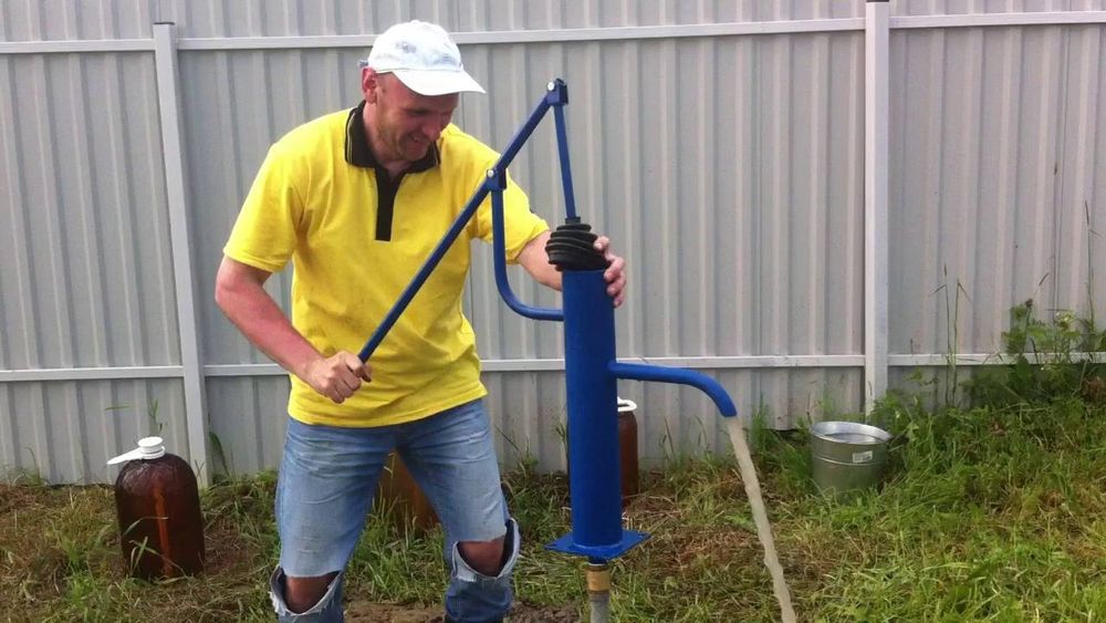 Забиванием колонки, құдық қағамыз