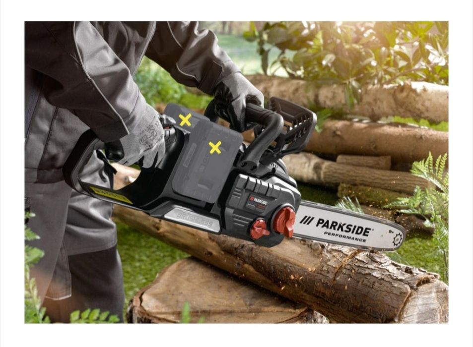 Верижен трион за две батерии на Parkside Performance 40V