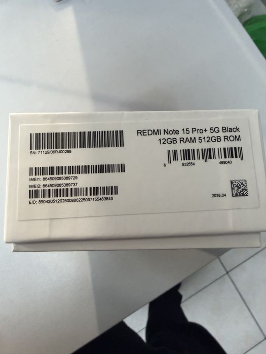 Redmi Note 15 Pro Plus Black 5G