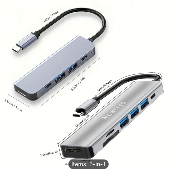 Type-C HUB 5 in 1