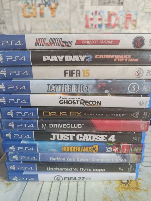 Обмен дисков ps4
