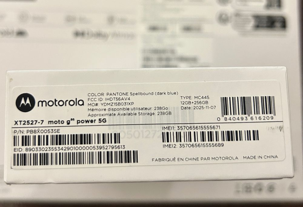 Telefon Mobil Motorola Moto G86 Power