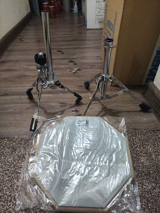 Пед для барабана со стойками