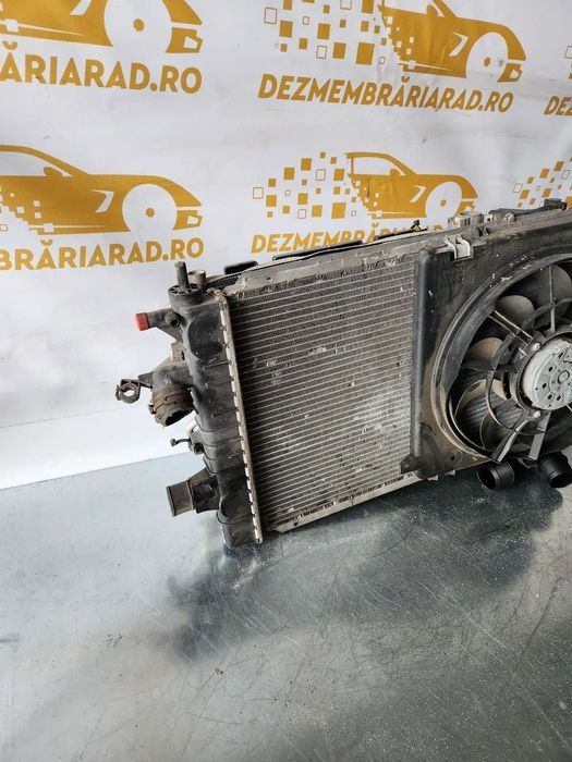 Grup Radiatoare Radiator Apa Clima Intercooler Termocupla Ventilator Clima Opel Astra H Zafira B 1.