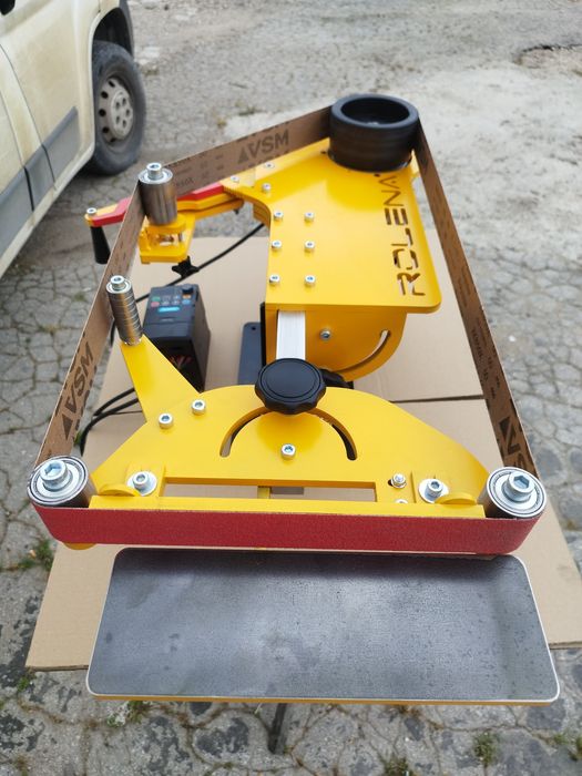 Гриндер , лентов шлайф.