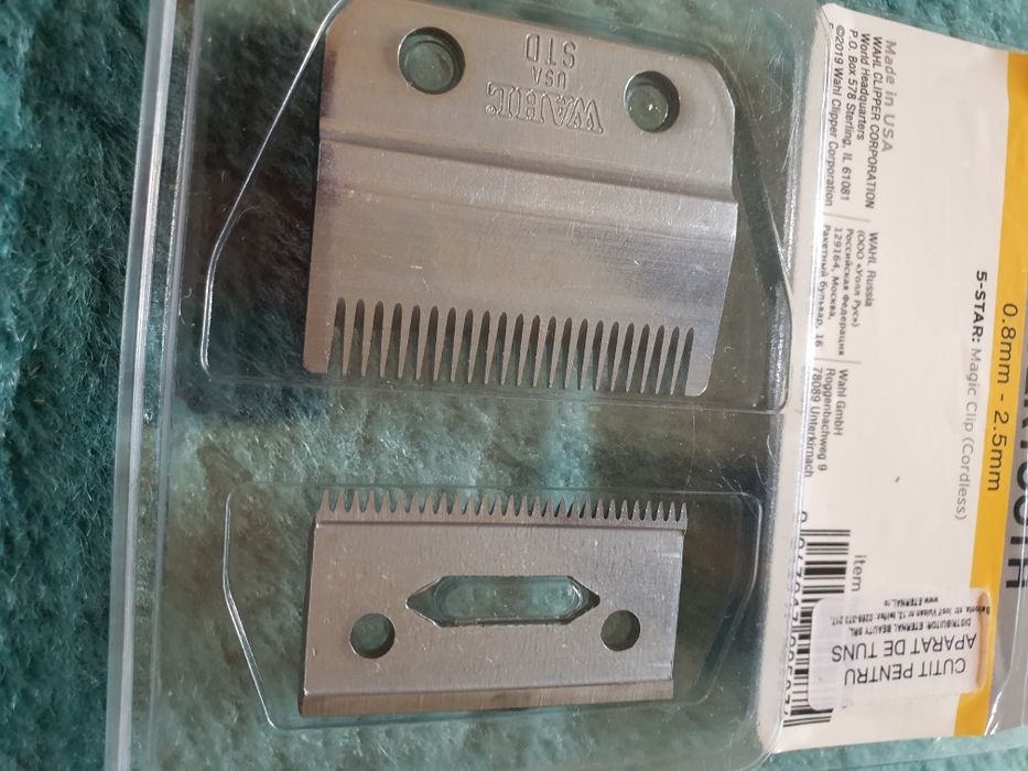 Cuțite ( Lame) de Tuns Wahl Magic, Senior ,Wahl Legend etc