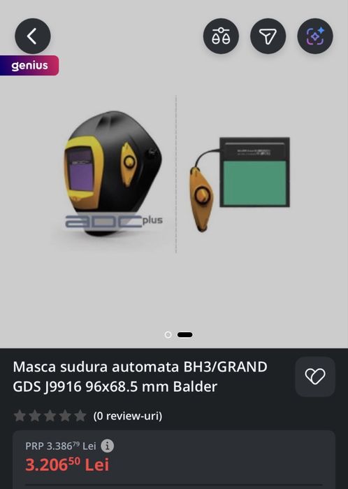 Masti sudura automate cu filtrare aer  Jackson  / Balder