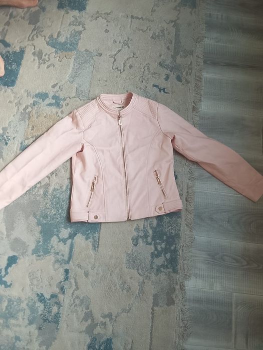 Кожанный детская пиджак