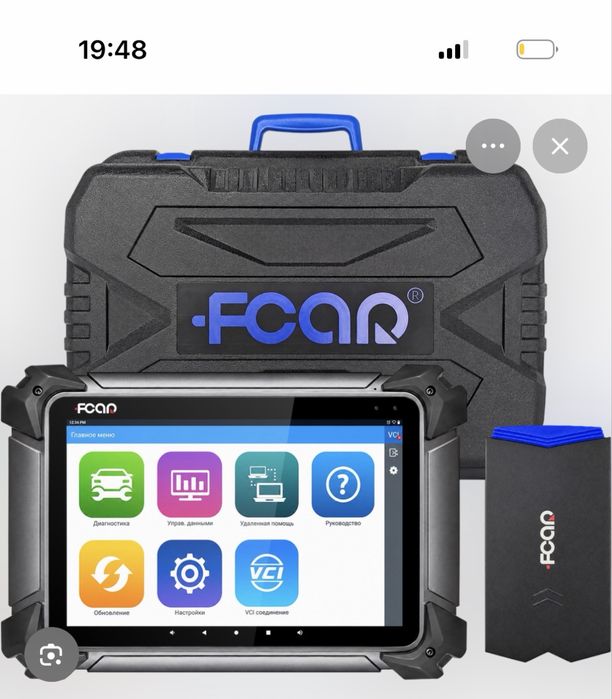 Автосканер Fcar7d диагностика для грузовых и специехники 24в