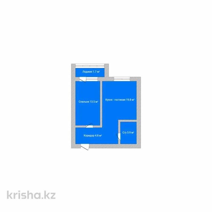 Продажа евро 2-ком.квартиры, район Береке 2!