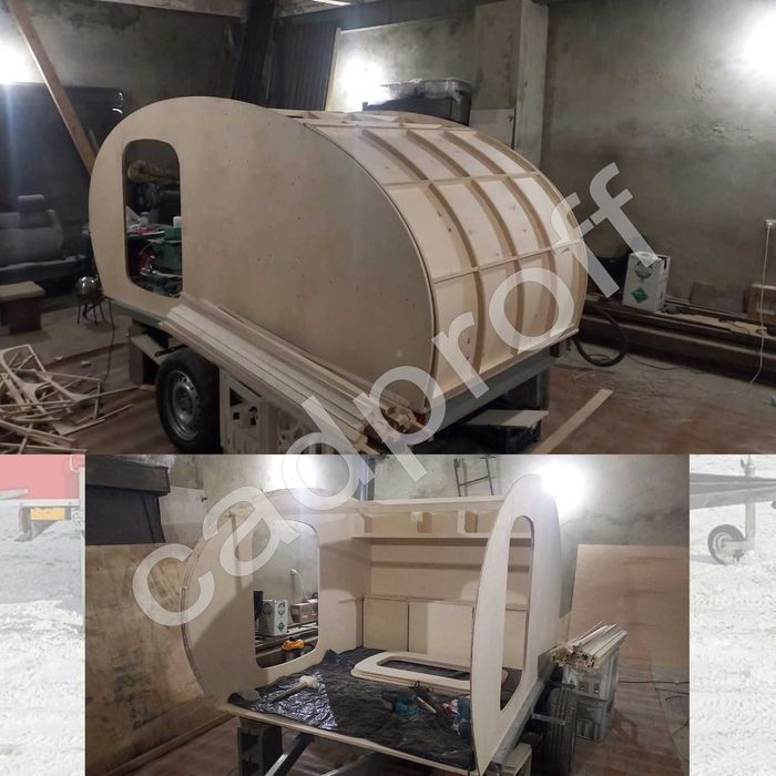 Кемпер "SOVA" v1. Проект, чертежи