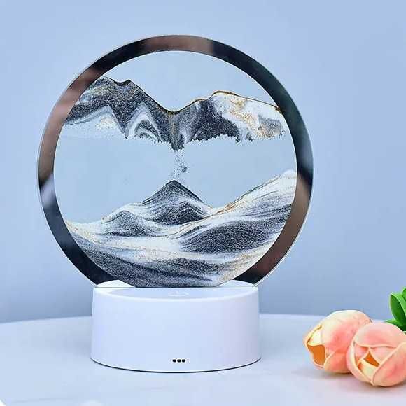 ПРОМО! Пясъчна лампа LED с 16 цвята!