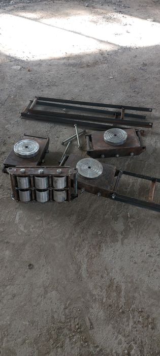 Такелажные ролики тележки для перемещения грузов