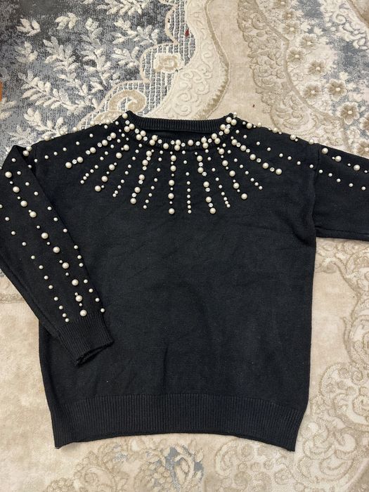 Вязаная теплая двойка