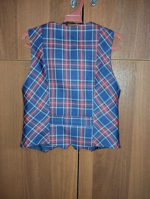 Школьный костюм 3 в 1 для девочки 6-7 лет