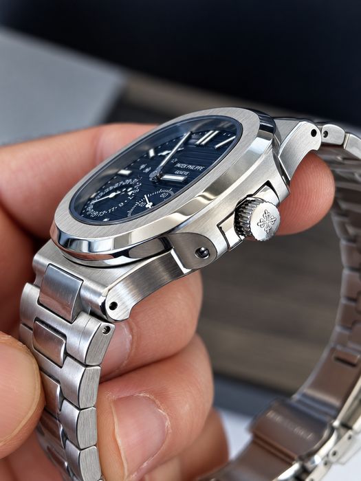 нов часовник Patek Philippe механичен, автоматичен сребрист
