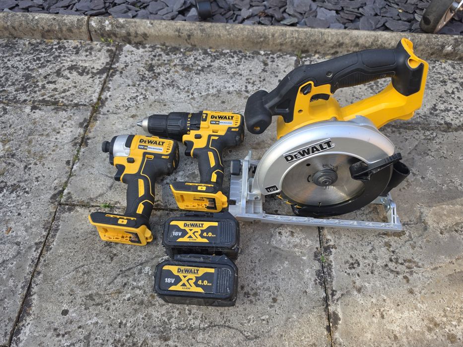 Set dewalt 18v circular set driluri