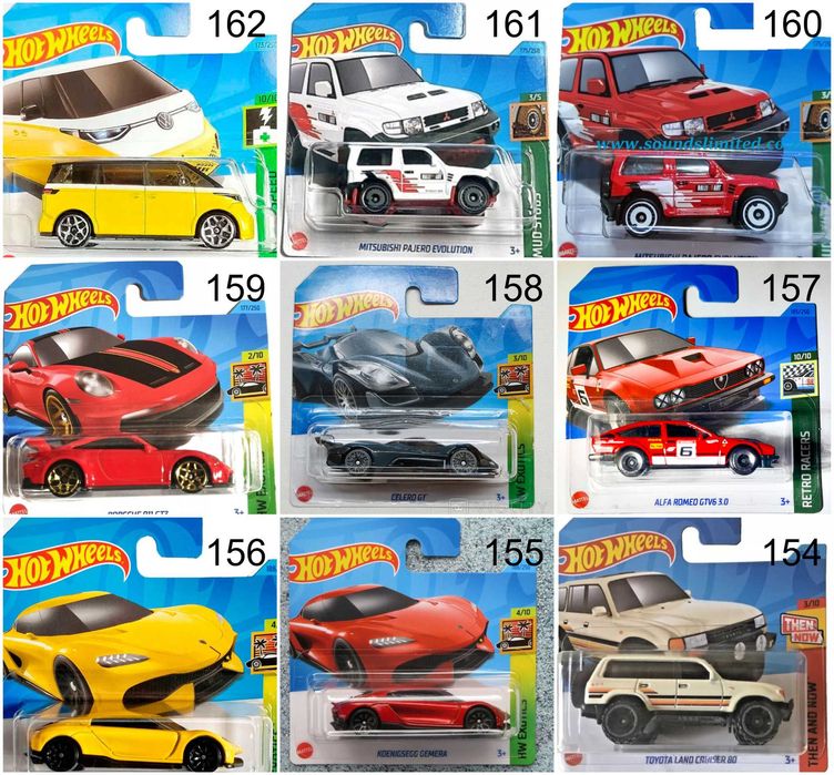 Метални колички Hot Wheels Хот Уиилс в мащаб 1:64 От различни години 1