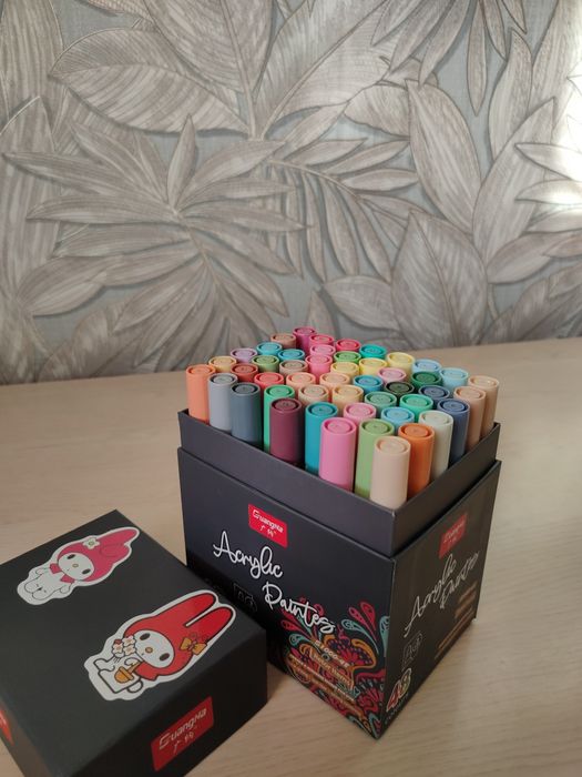 Акриловые маркеры для рисования