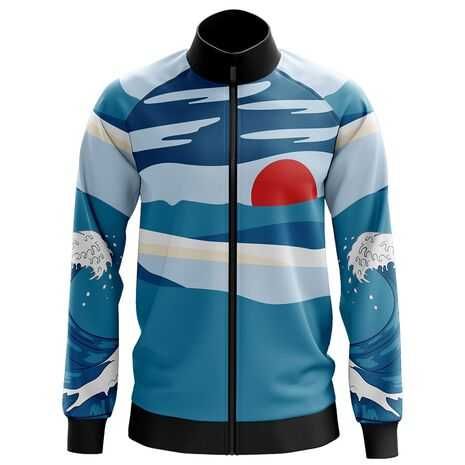 Bluza de trening barbati Wave marimea L
 japan sun