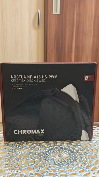 Ventilator Noctua NF-A15 HS-PWM chromax.black.swap - Nou, sigilat/nefolosit