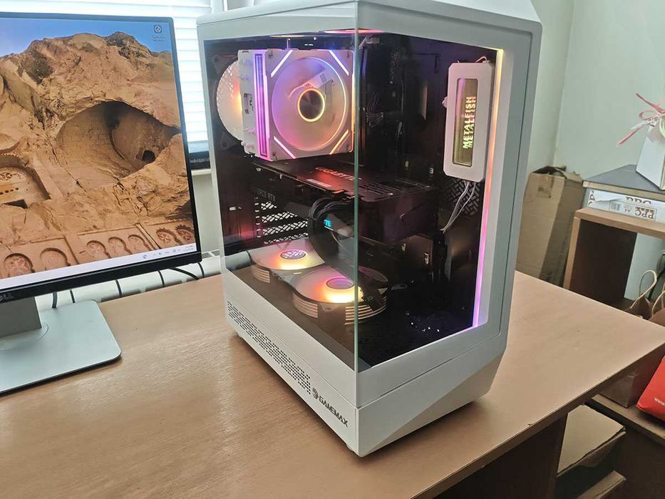 Геймърски компютър, Ryzen 8400F, Rtx 3070, 32gb DDR5, 1tb Nvme