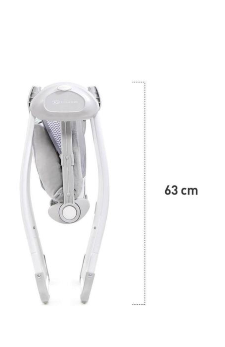 Шезлонг / люлка Kinderkraft Flo с музика