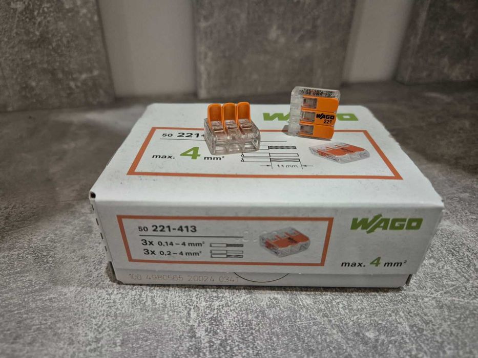 Продавам Wago клеми, бързи връзки