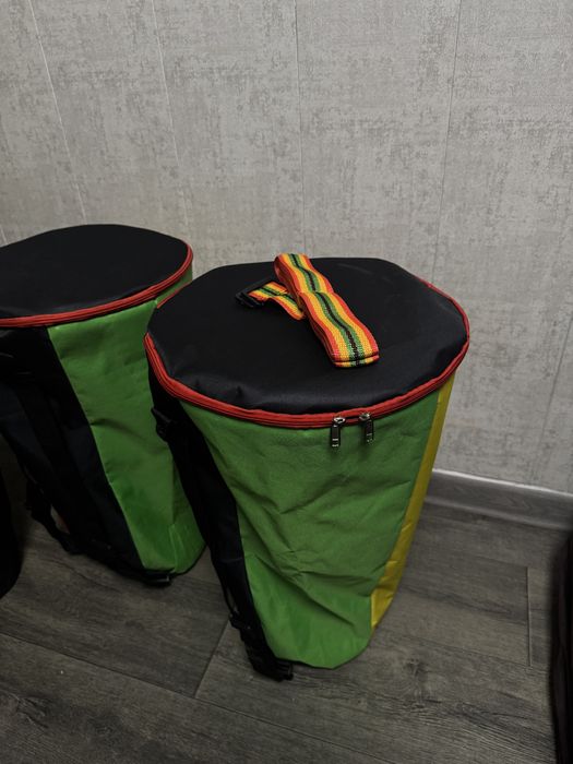 Барабан джембе , подарок , музыкальный инструмент