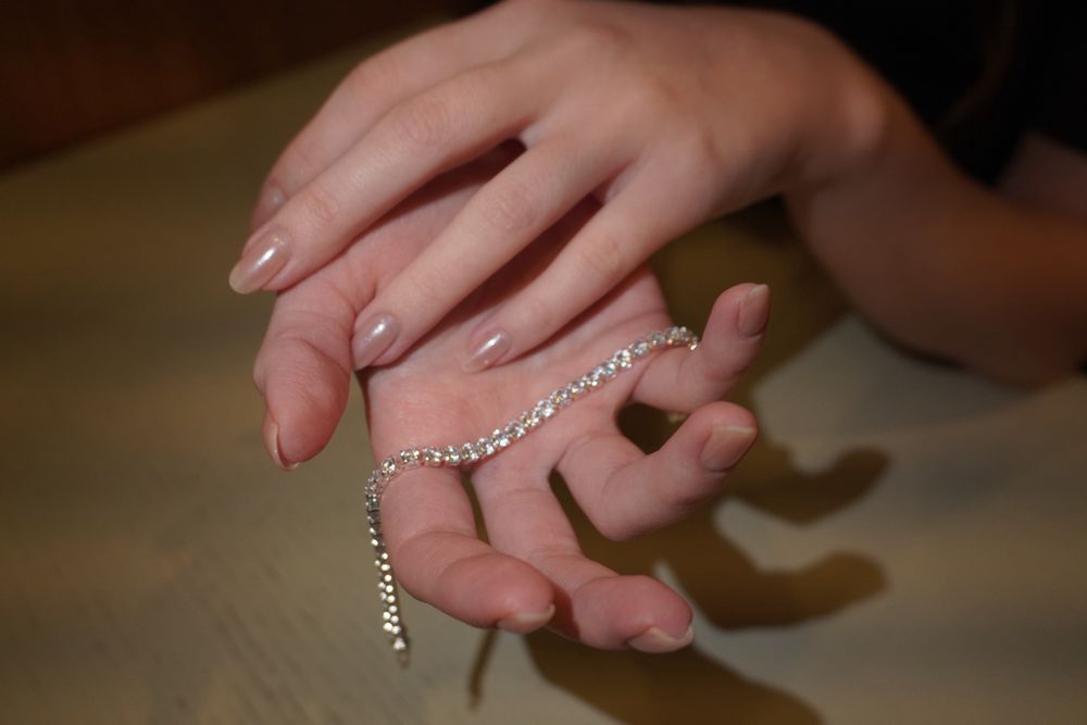 браслет из серебра 925 пробы