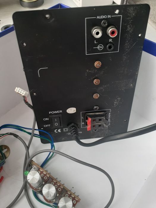 Усилитель + динамики