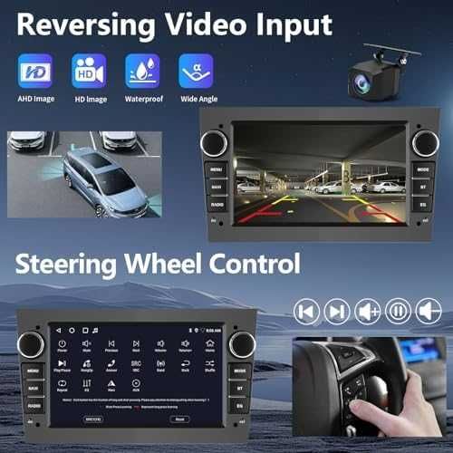 Нова Авто навигация Android Opel Vivaro Vectra CarPlay кола автомобил