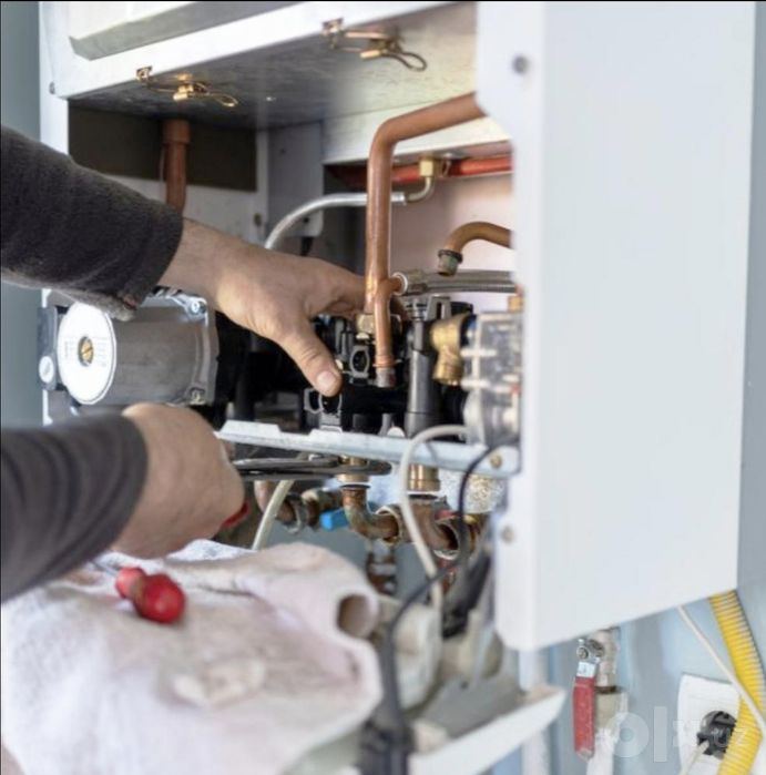 Установка котлов, газовых горелок