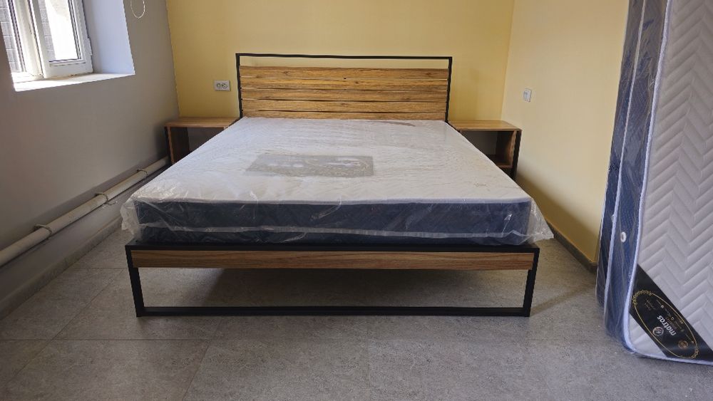 АКЦИЯ. Kravat (ДИАМОНД) кровать металлическая лофт стиле от производит