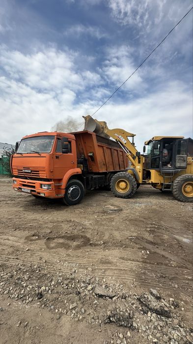 Услуги Камаза, погрузчика