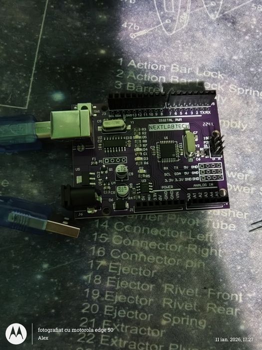 Placă Nextlab Tech stil Arduino