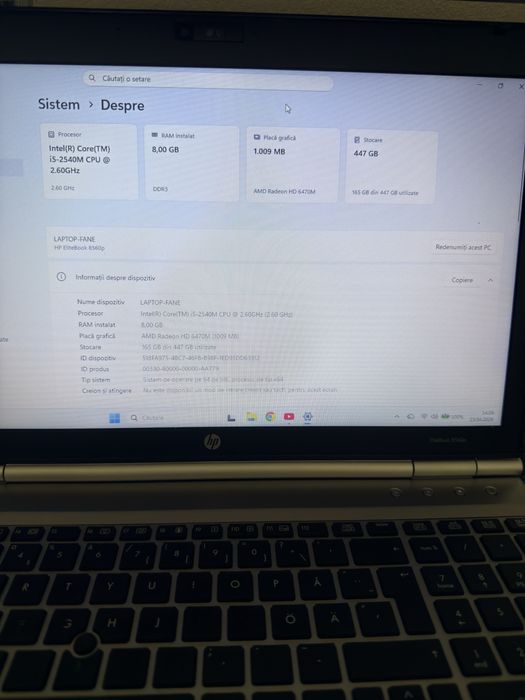 Vand sau schimb HP ELITEBOOK 8560p